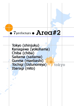 Tokyo,Kanagawa,Chiba,Saitama,Gunma,Tochigi,Ibaragi